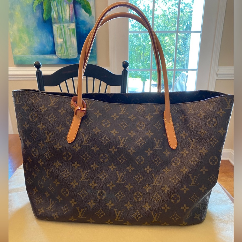 💯 Authentic Louis Vuitton Monogram Raspail MM Brown and Tan